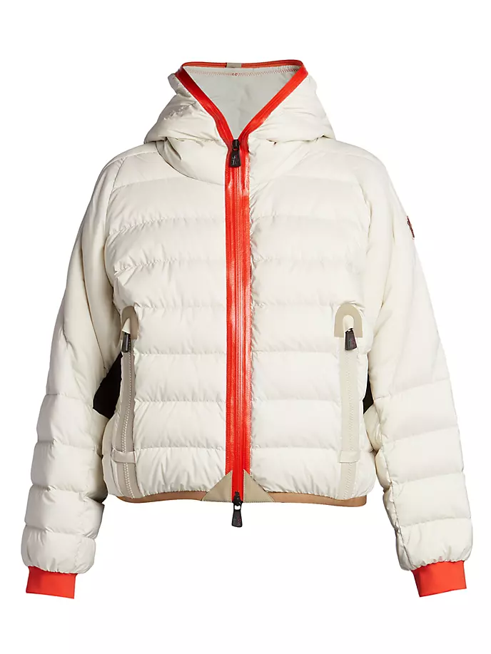 

Пуховик-бомбер Sierre Moncler Grenoble, цвет cream