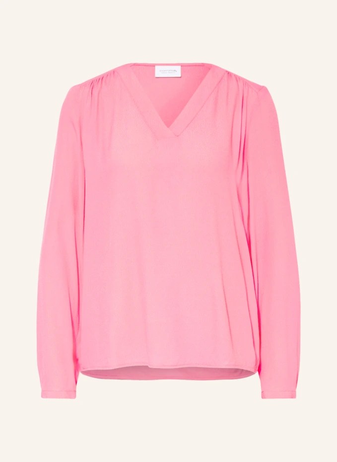 Блузка-рубашка Comma Casual Identity, розовый
