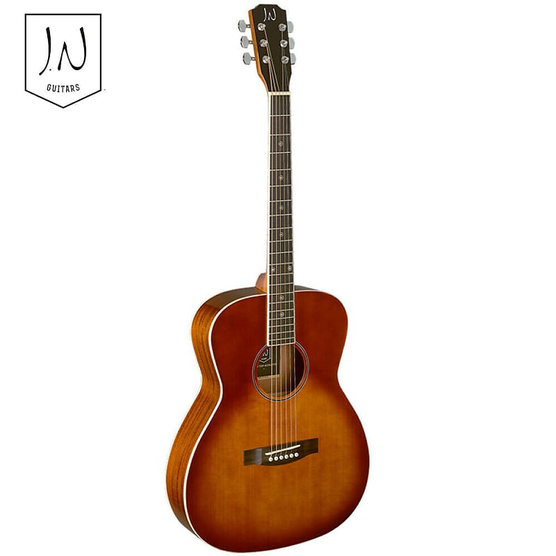 Акустическая гитара James Neligan BES-A DCB Auditorium Solid Spruce Top Mahogany Neck 6-String Acoustic-Electric Guitar