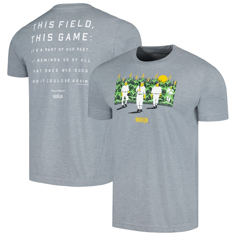 

Футболка с коротким рукавом Baseballism Field Of Dreams, серый