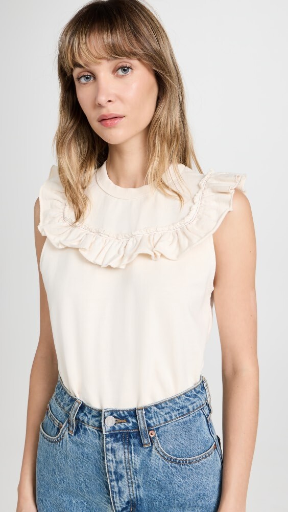 

Толстовка Clare V. Charlotte Vest, кремовый