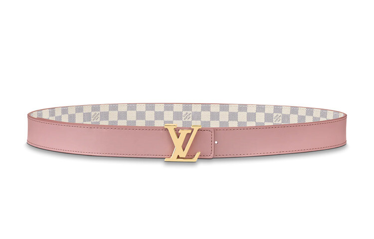 

LOUIS VUITTON Женский кожаный ремень, Розовый