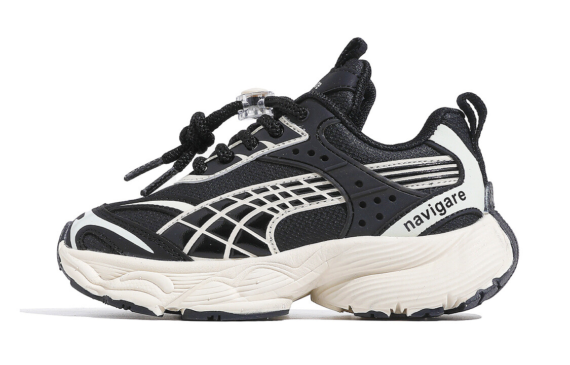 

Кроссовки NAVIGARE Kids Lifestyle Shoes Kids Low-top, черный/бежевый