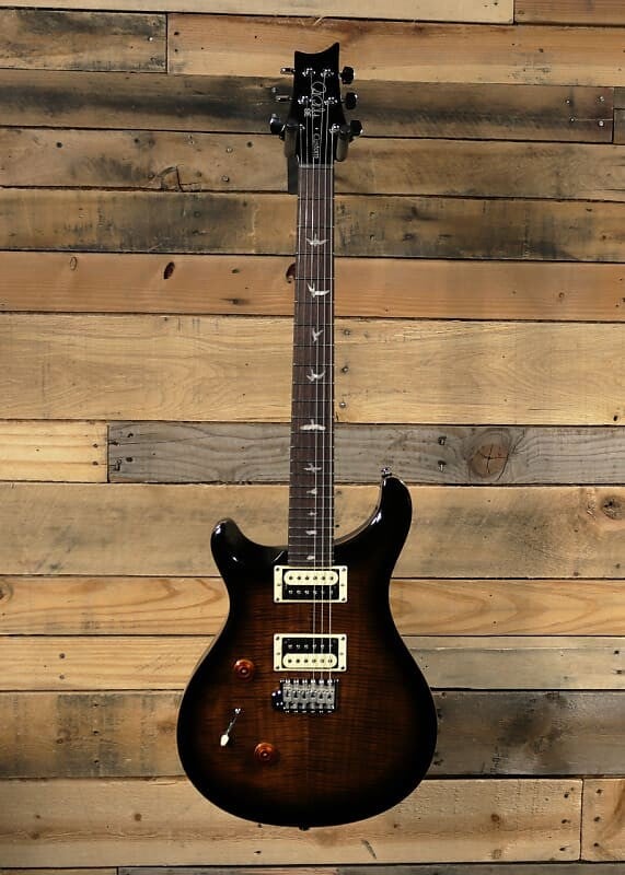 

Электрогитара PRS SE Custom 24 Lefty Left-Handed Electric Guitar Black Gold Burst w/ Gigbag