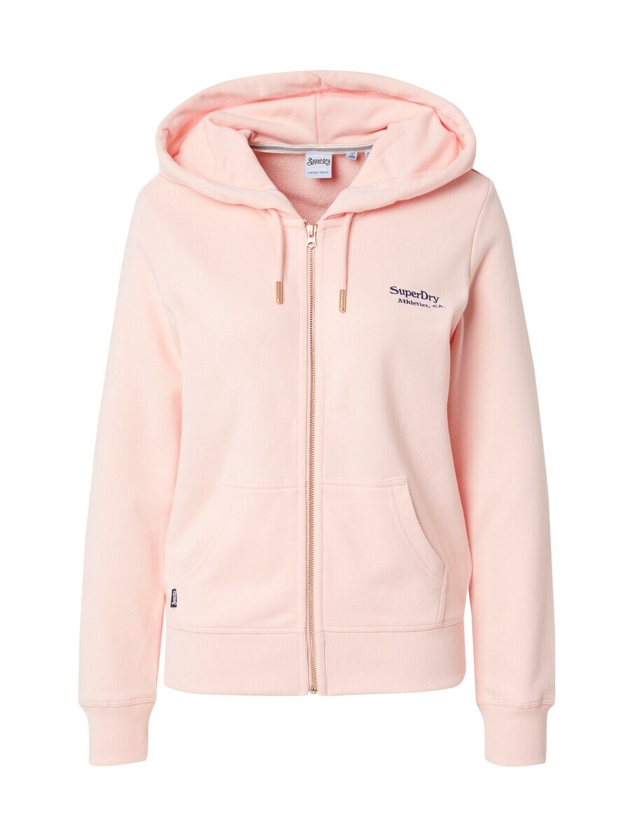 

Худи на молнии Superdry ESSENTIAL, розовый