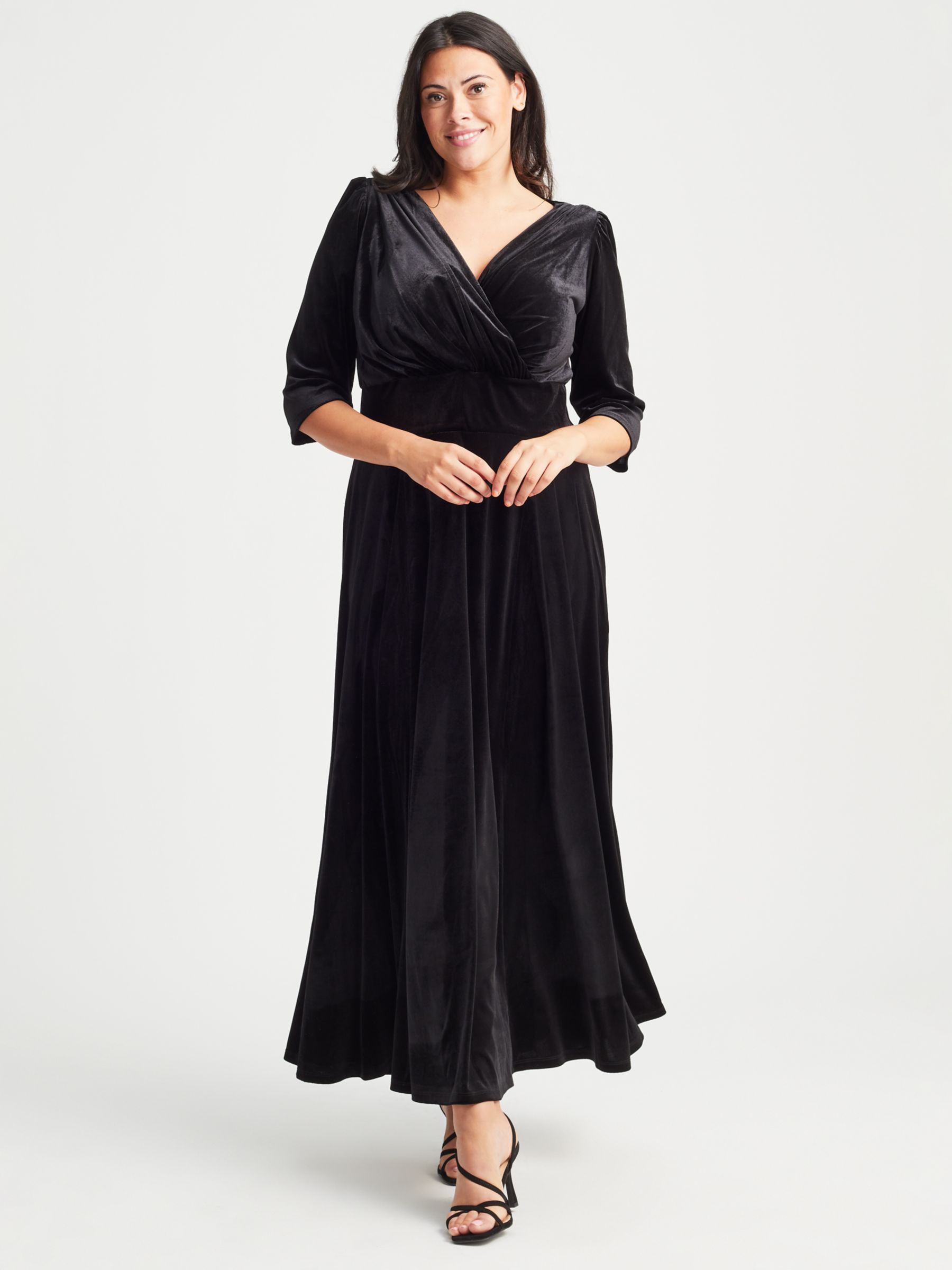 Платье макси Verity Scarlett & Jo, черный цена и фото