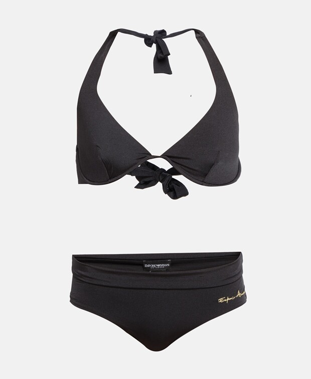 

Бикини Emporio Armani, черный