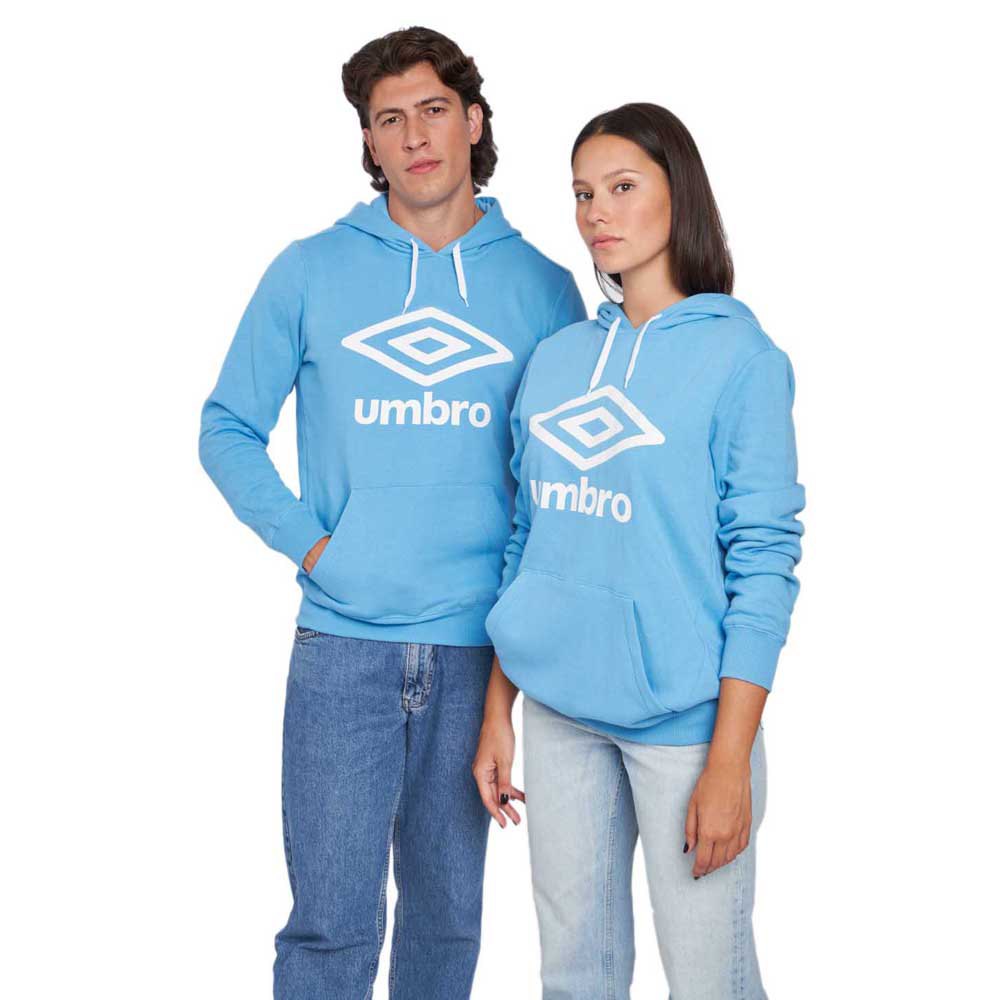 Худи Umbro FW Large Logo, синий мужская футболка umbro fw large logo белый размер m