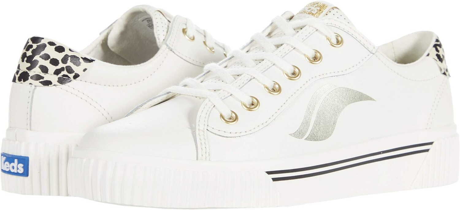 

Кроссовки Crew Kick Alto Keds, цвет Snow White