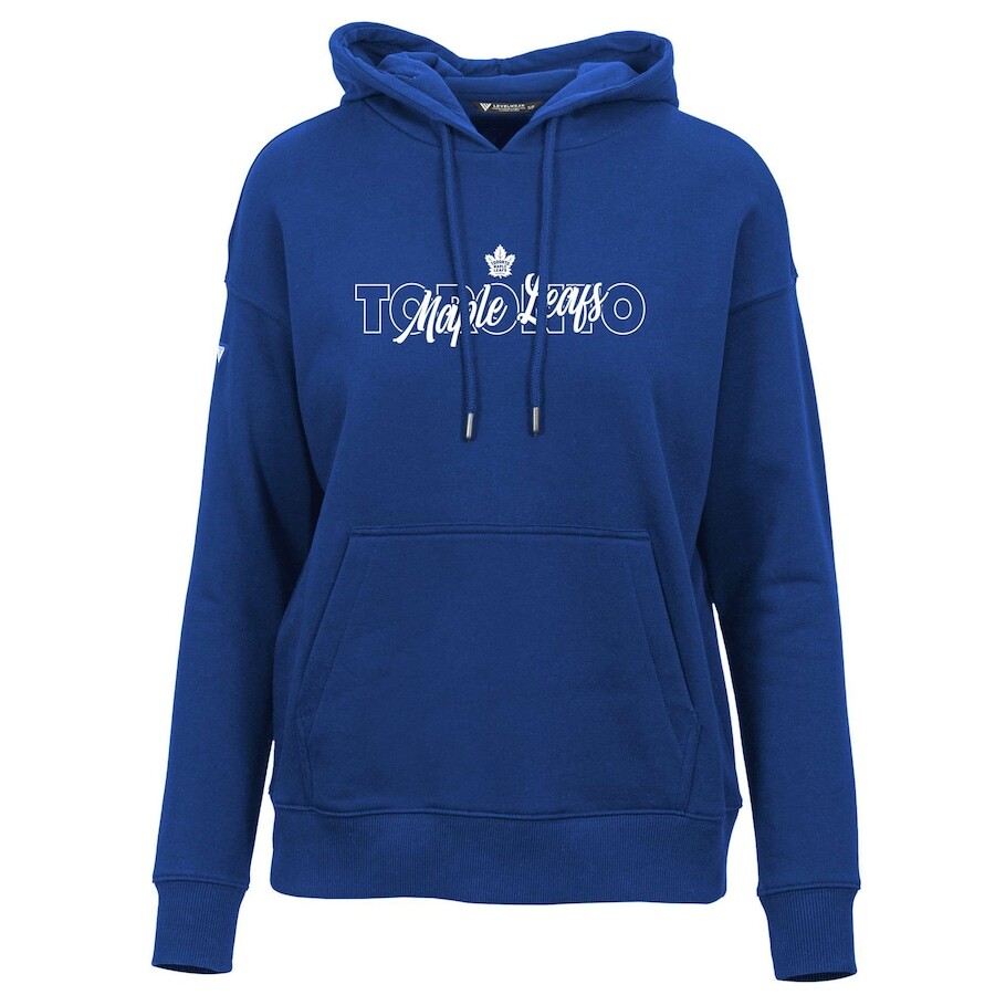 

Пуловер с капюшоном Levelwear Toronto Maple Leafs, роял