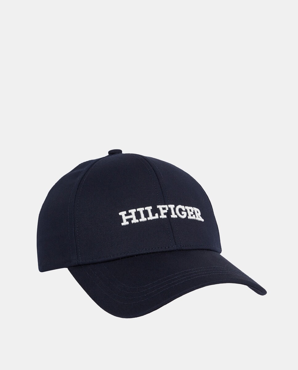 

Темно-синяя кепка из органического хлопка с тисненым логотипом Tommy Hilfiger, темно-синий