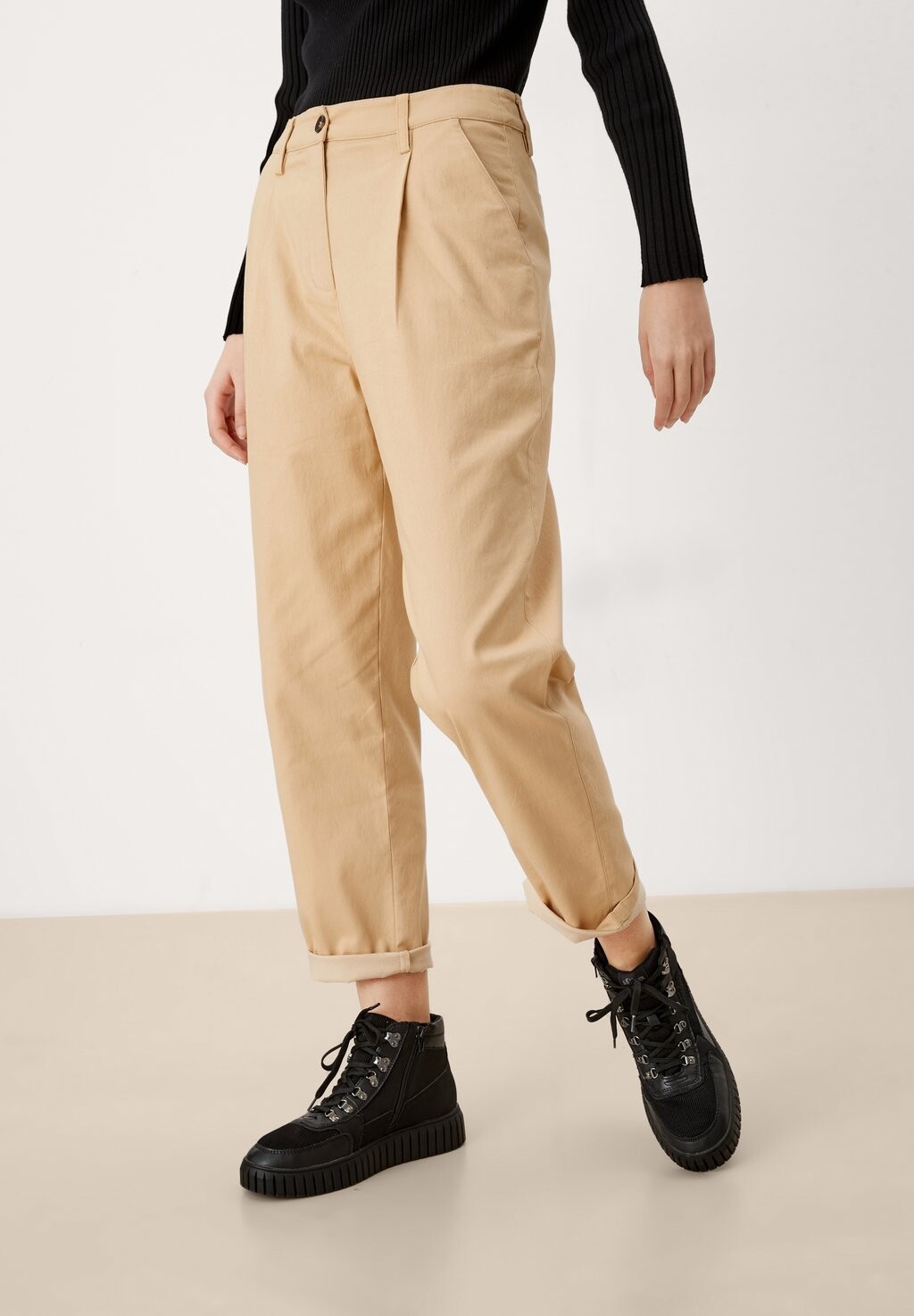 

Брюки чинос REGULAR QS, цвет beige