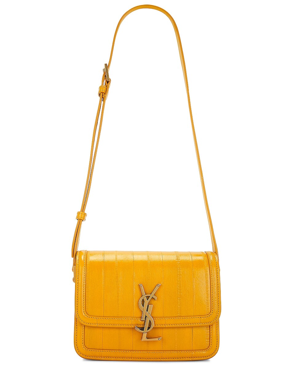 

Сумка кросс-боди Saint Laurent Solferino Satchel, цвет Mimosa Yellow