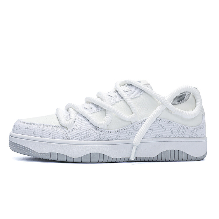 

Кроссовки DG3T Skateboarding Shoes Men Low-top, белый