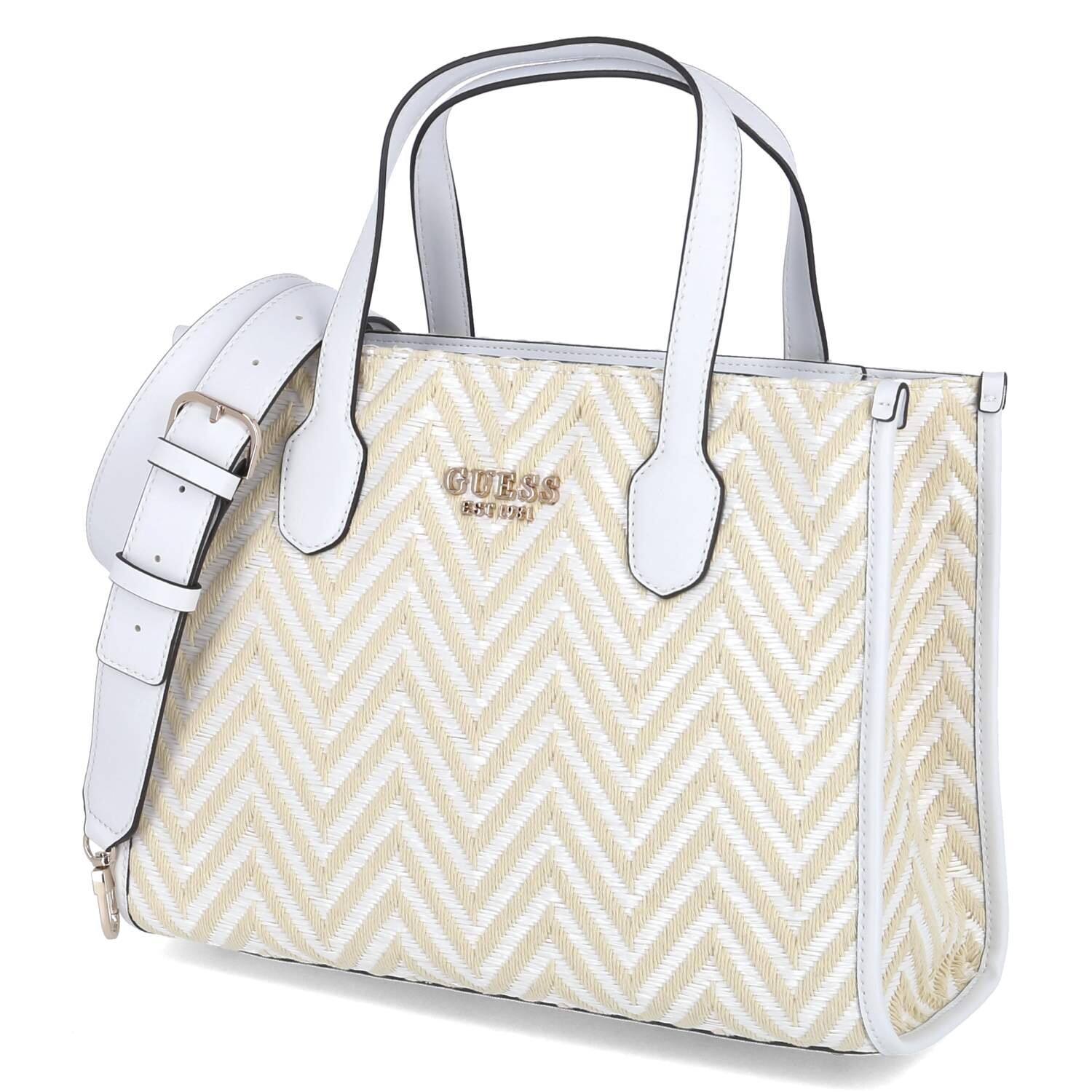 

Сумка через плечо Guess Tote Bag SILVANA, белый