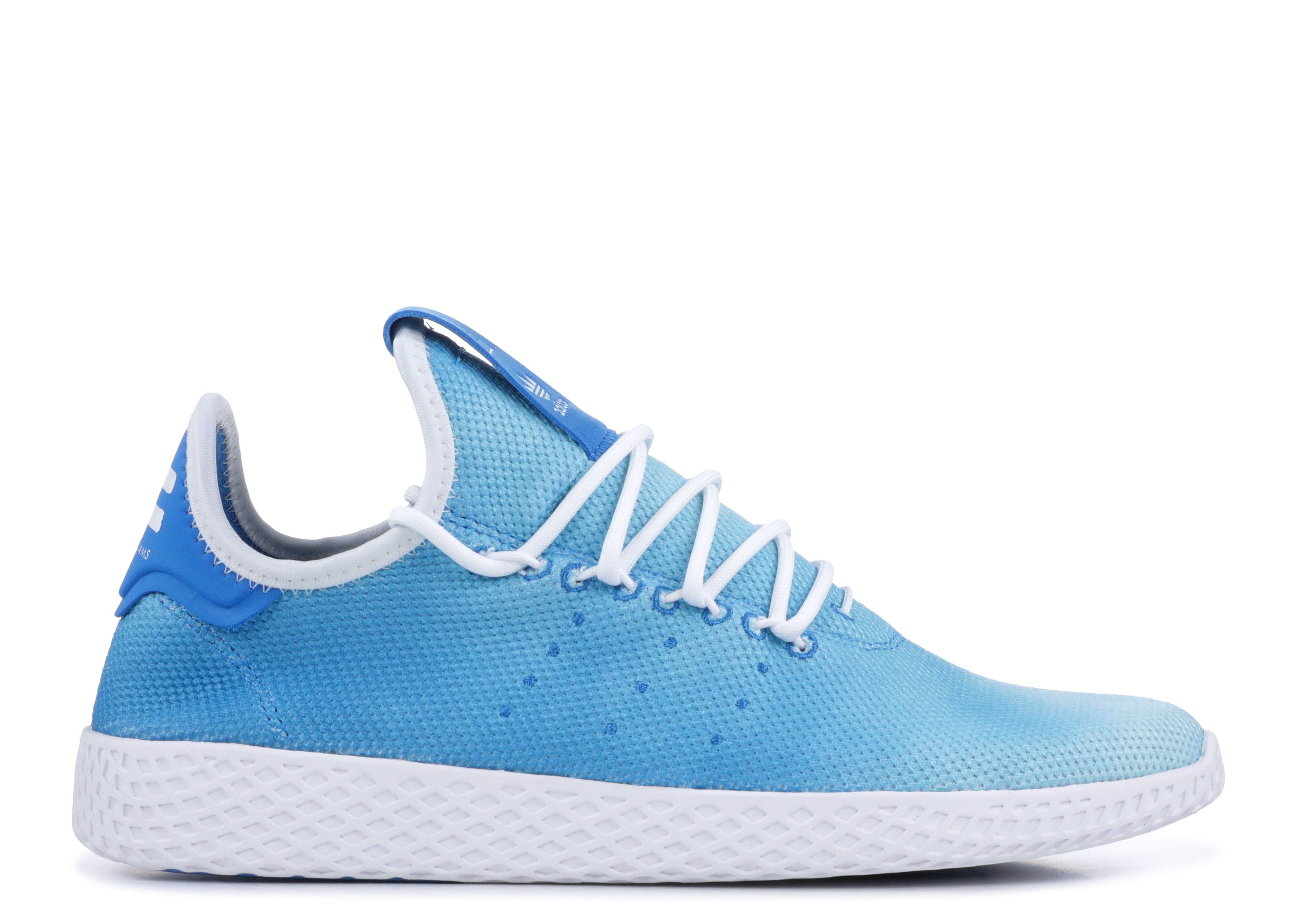Кроссовки adidas Pharrell X Tennis Hu Holi 'Bright Blue', синий