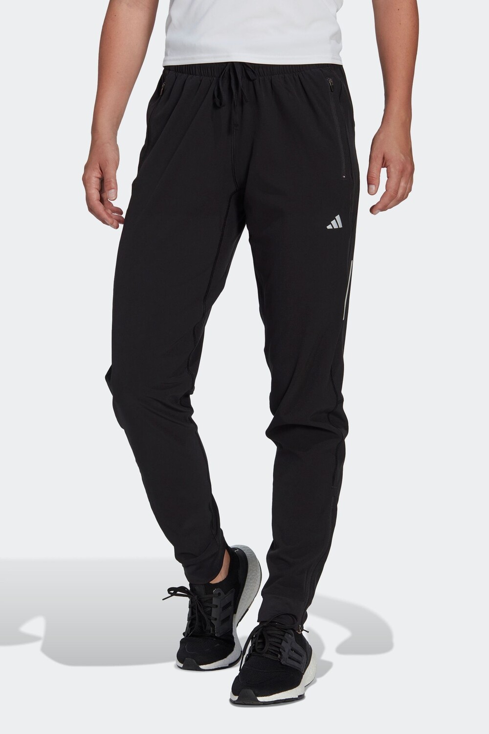 

Тканевые джоггеры Performance Running Fast adidas, черный