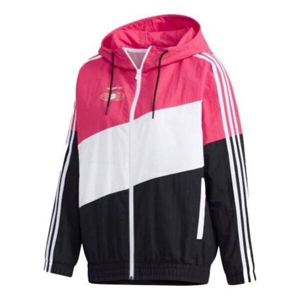 

Куртка нео ветрозащитная куртка с капюшоном Adidas, розовый