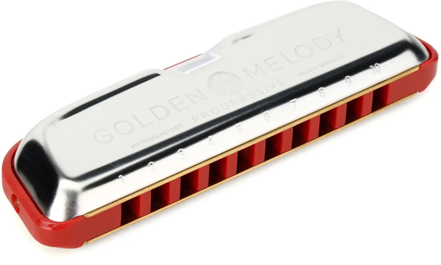 

Губная гармошка Hohner Golden Melody - Тональность си-бемоль, V2