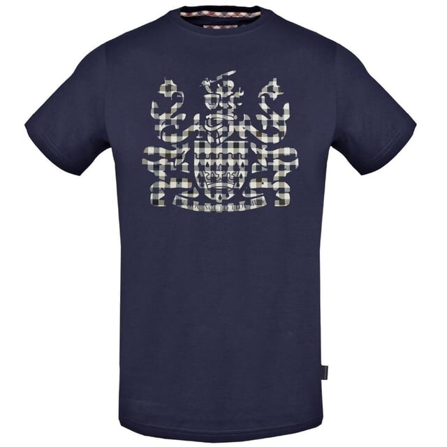 

Футболка с гербом Aldi Aquascutum, синий