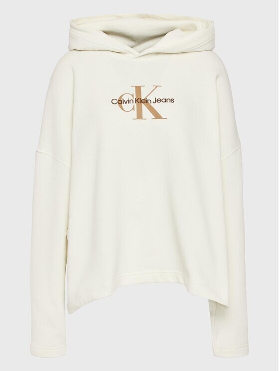 

Толстовка свободного кроя Calvin Klein, экрю