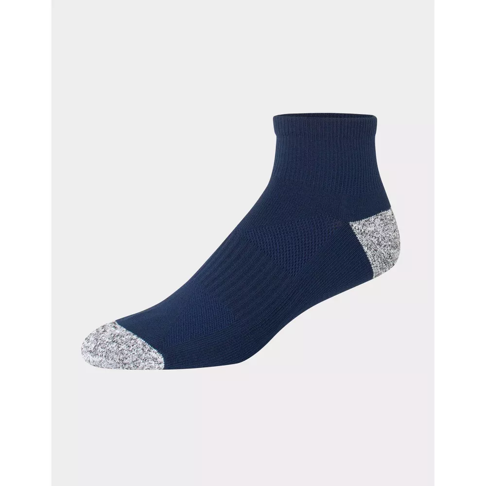 

Носки Hanes Premium Men's Performance Filament Ankle Socks 6pk, цвет Navy