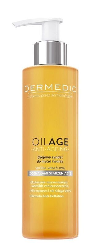 Dermedic Oilage гель для лица, 200 ml очищающее масло для лица для сухой кожи dermedic oilage 200 мл