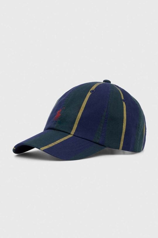 

Хлопковая бейсболка Polo Ralph Lauren, темно-синий
