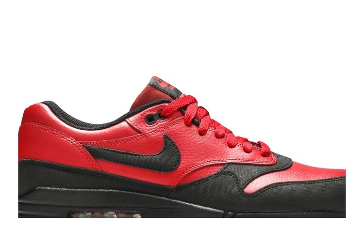 Nike Air Max 1 Leather Premium Gym Red Black CDEK.Shopping