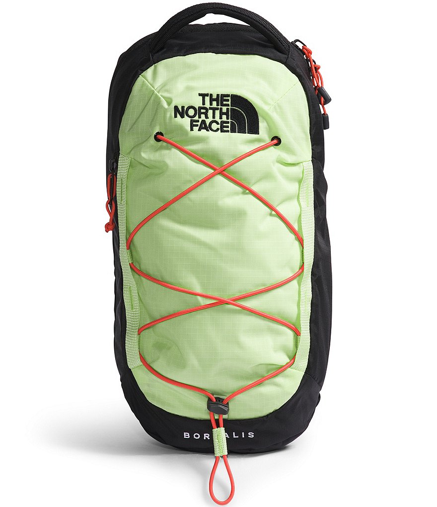 Слинг-рюкзак The North Face Borealis, зеленый рюкзак the north face borealis зеленый