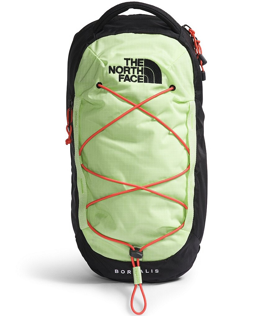 рюкзак the north face borealis зеленый Слинг-рюкзак The North Face Borealis, зеленый