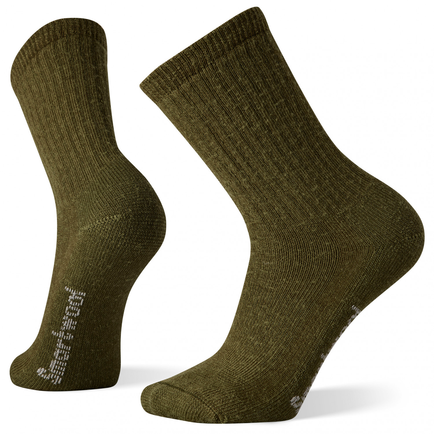 Походные носки Smartwool Hike Classic Edition Full Cushion Solid Crew, цвет Military Olive