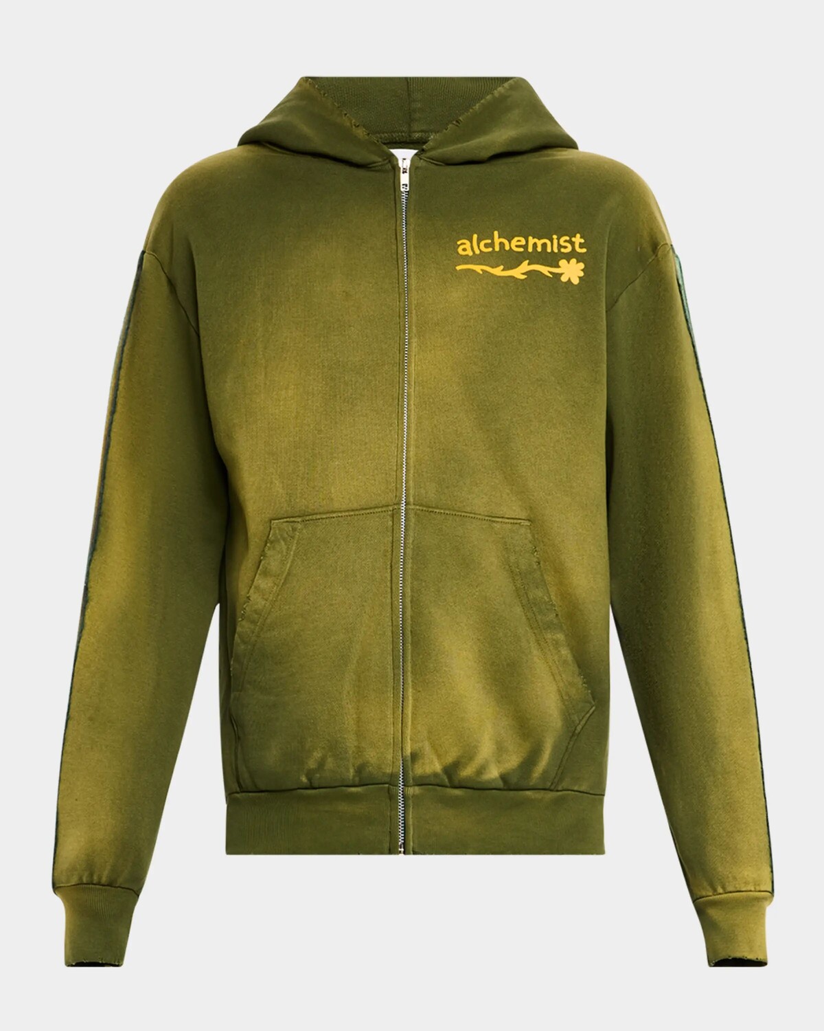 

Мужская толстовка на молнии Connor Vintage Alchemist, цвет Moss