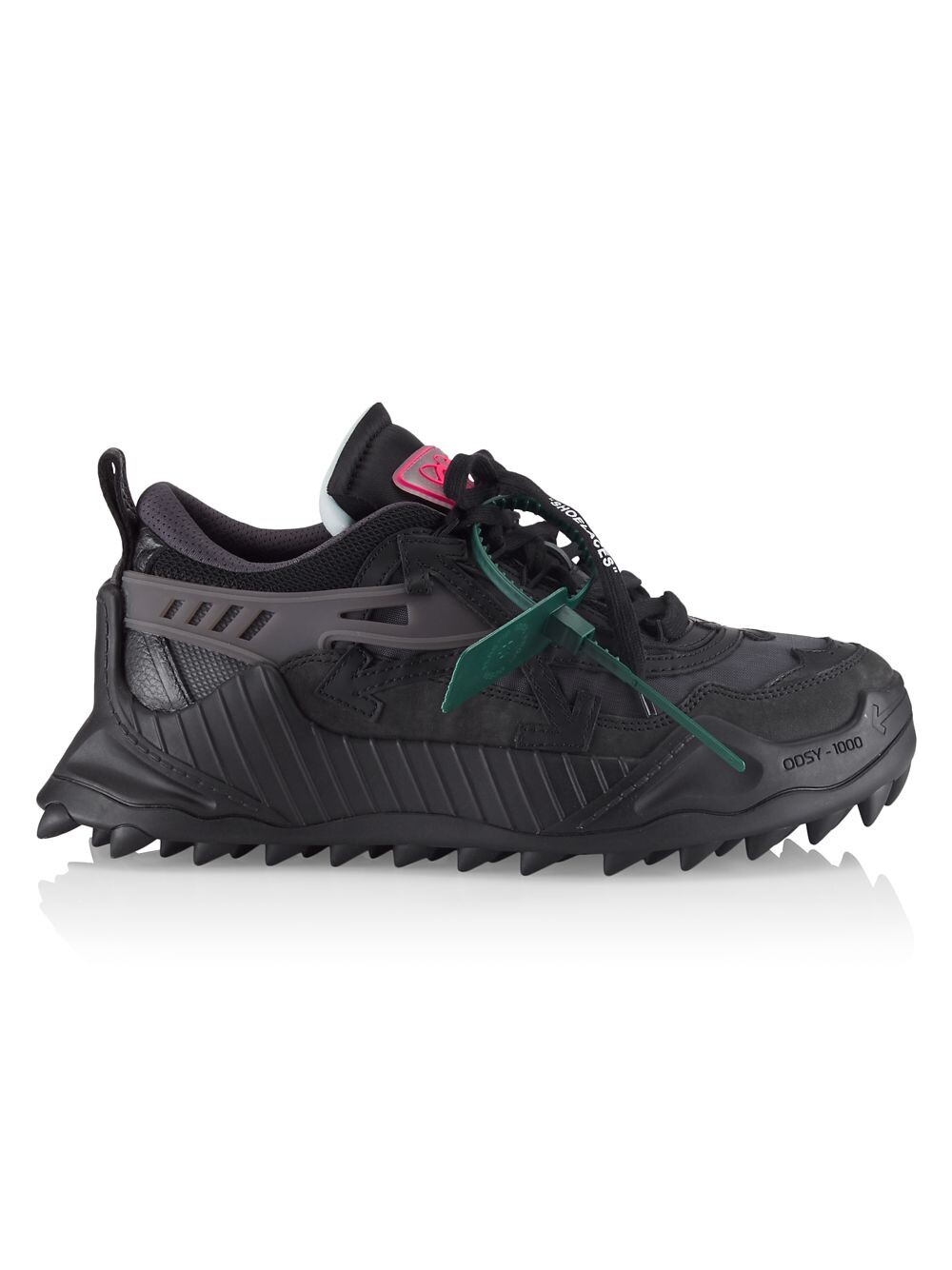 

кроссовки Odsy на шнуровке Off-White, черный
