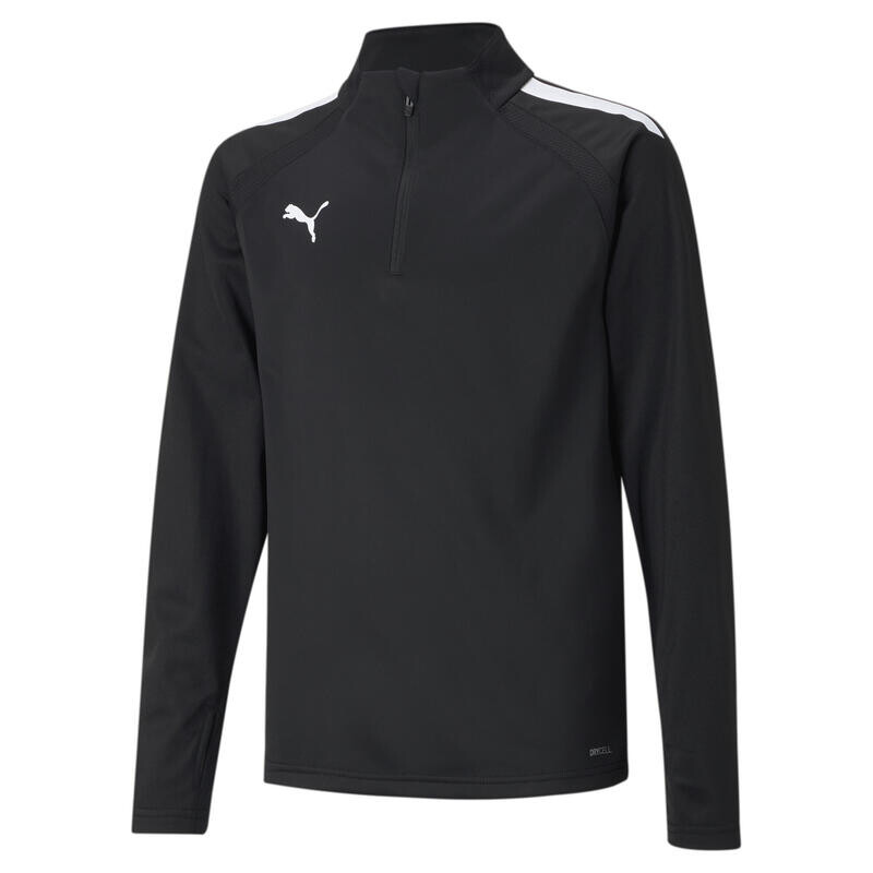 

Футболка TeamLIGA с молнией в четверть молодежная PUMA, цвет schwarz
