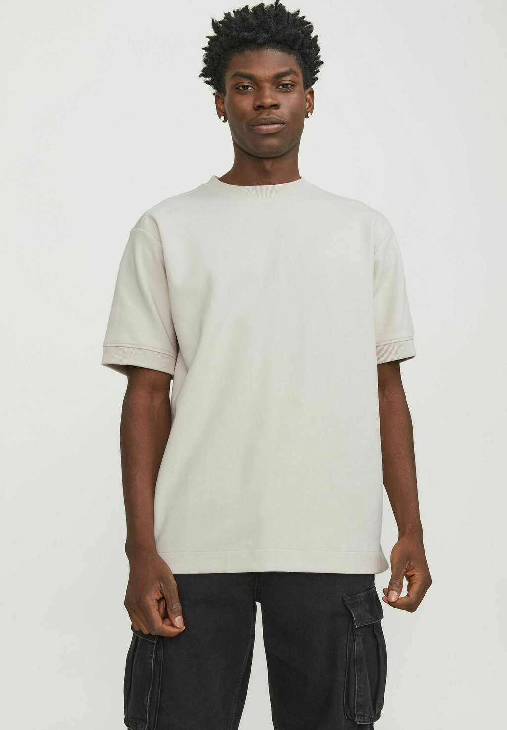 

Футболка базовая MIT RUNDHALS Jack & Jones, цвет moonbeam