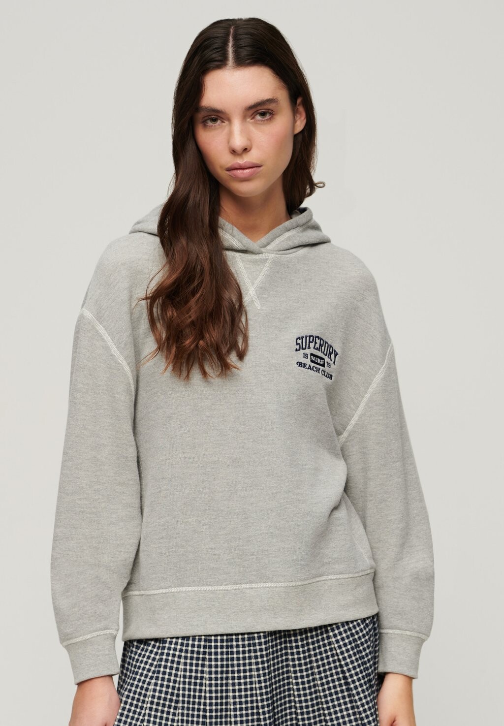 

Толстовка ESSENTIAL Superdry, темно-серый