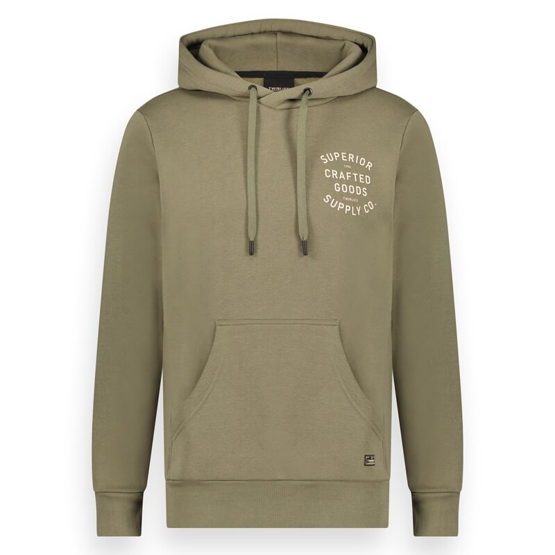 Толстовка Twinlife Hoodie, зеленый