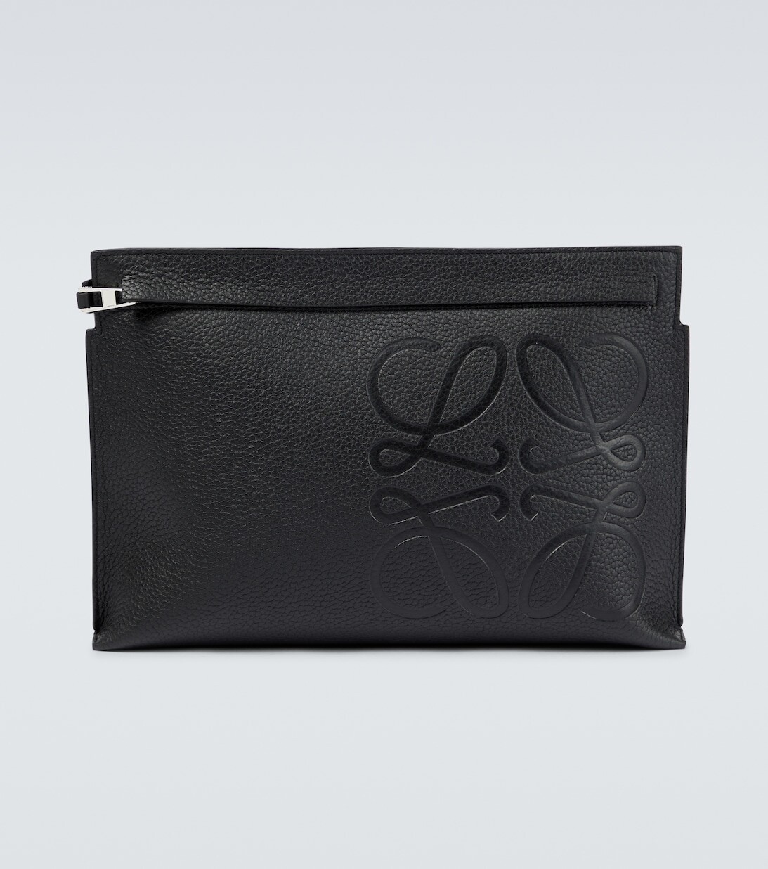 

Кожаный клатч Loewe, черный