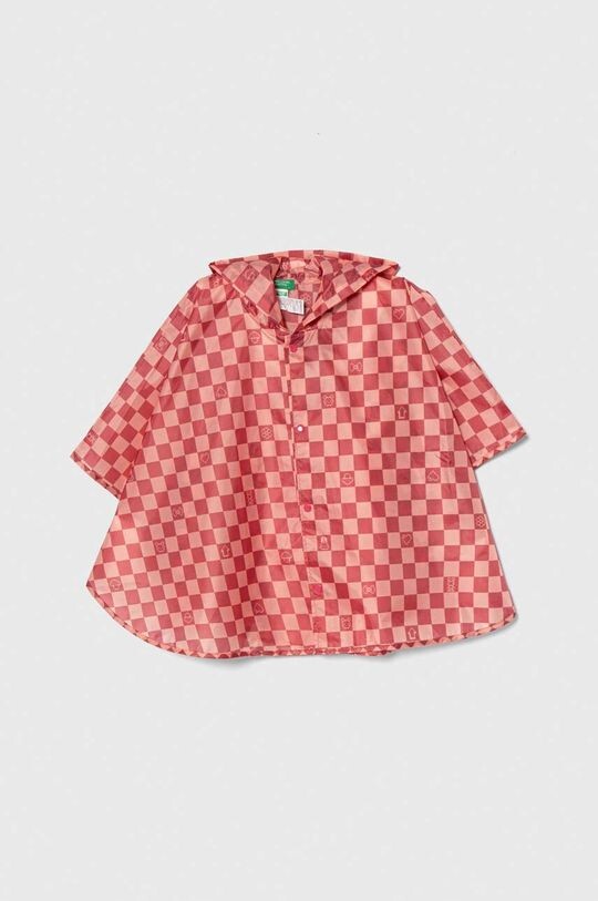 

Детское дождевик United Colors of Benetton, розовый