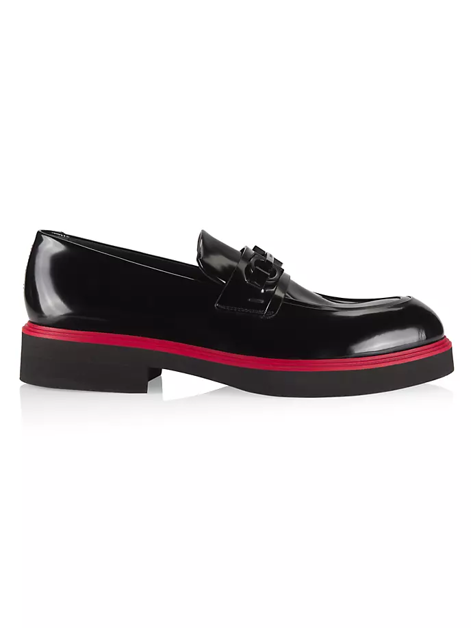 

Лакированные лоферы Fiorello Ferragamo, цвет nero