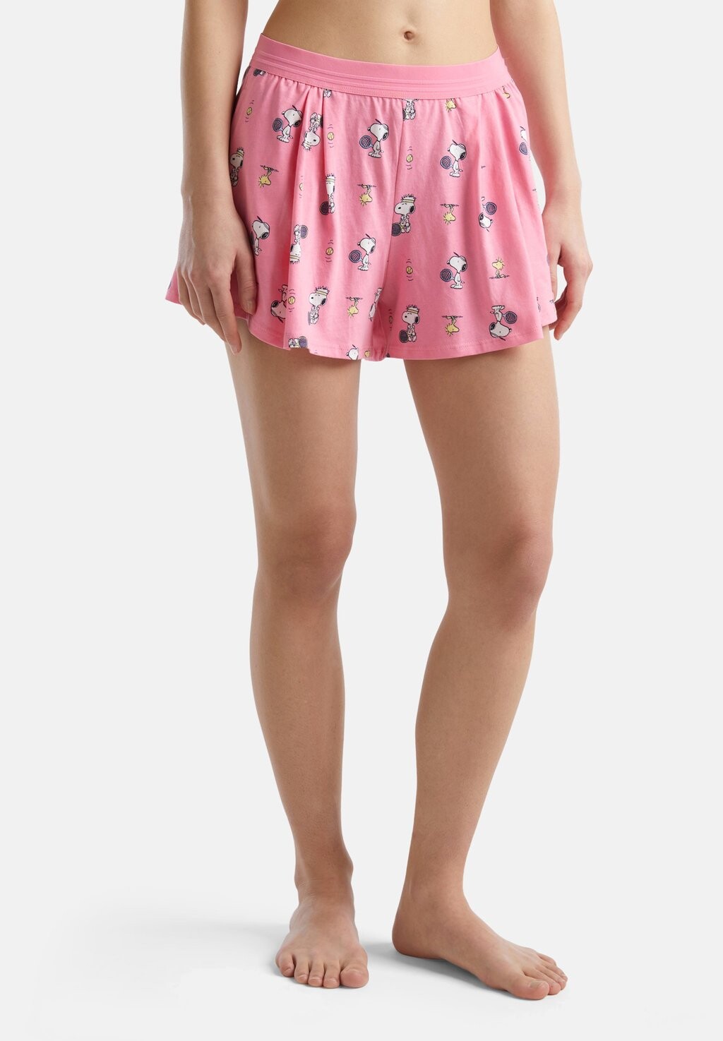 

Шорты SHORTS SNOOPY PEANUTS United Colors of Benetton, неон фуксия