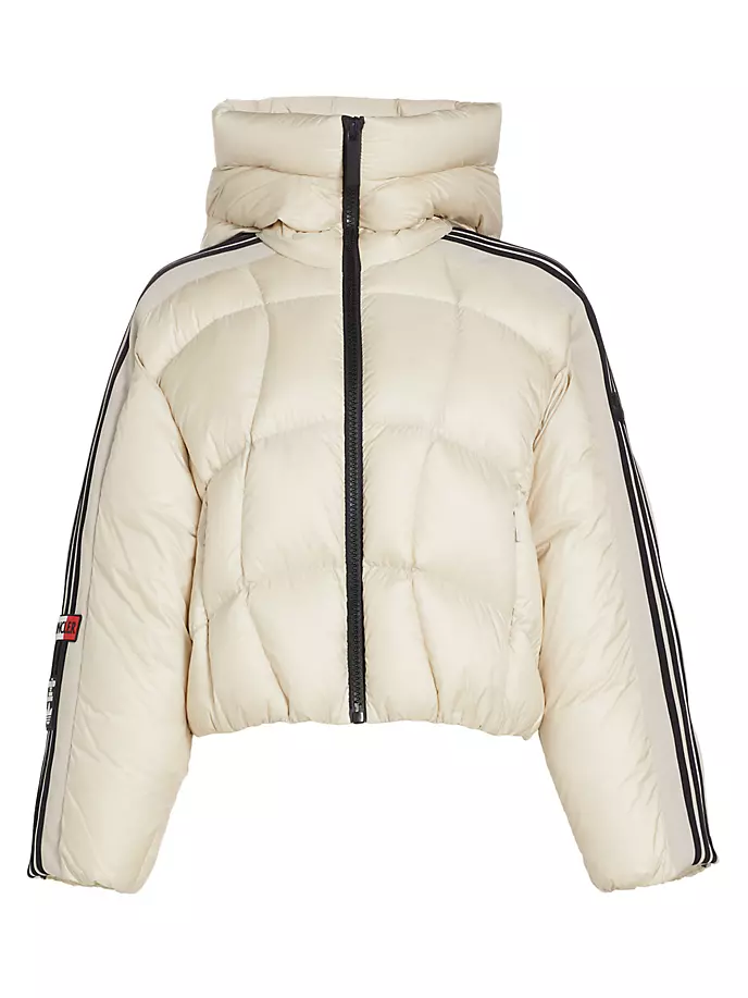 

Пуховик Fusine Moncler x adidas Originals Moncler Genius, цвет stone