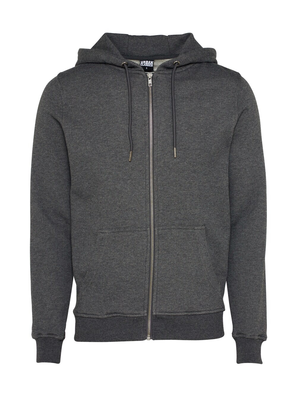 

Толстовка на молнии Urban Classics Basic, темно-серый