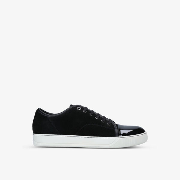 

Кроссовки dbb1 из замши и кожи с контрастной подошвой Lanvin, черный