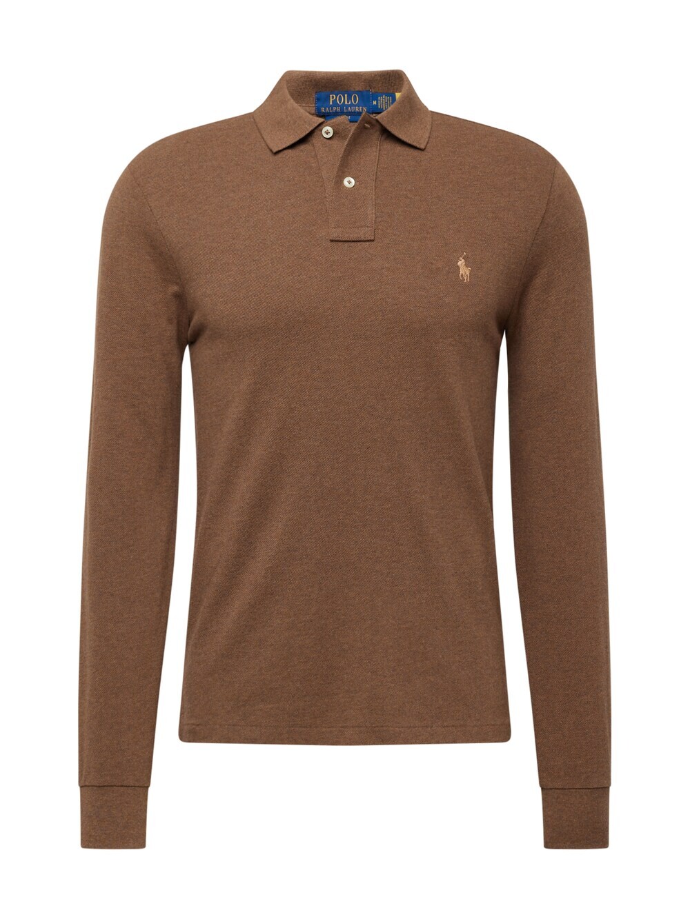 

Узкая футболка Polo Ralph Lauren, умбра