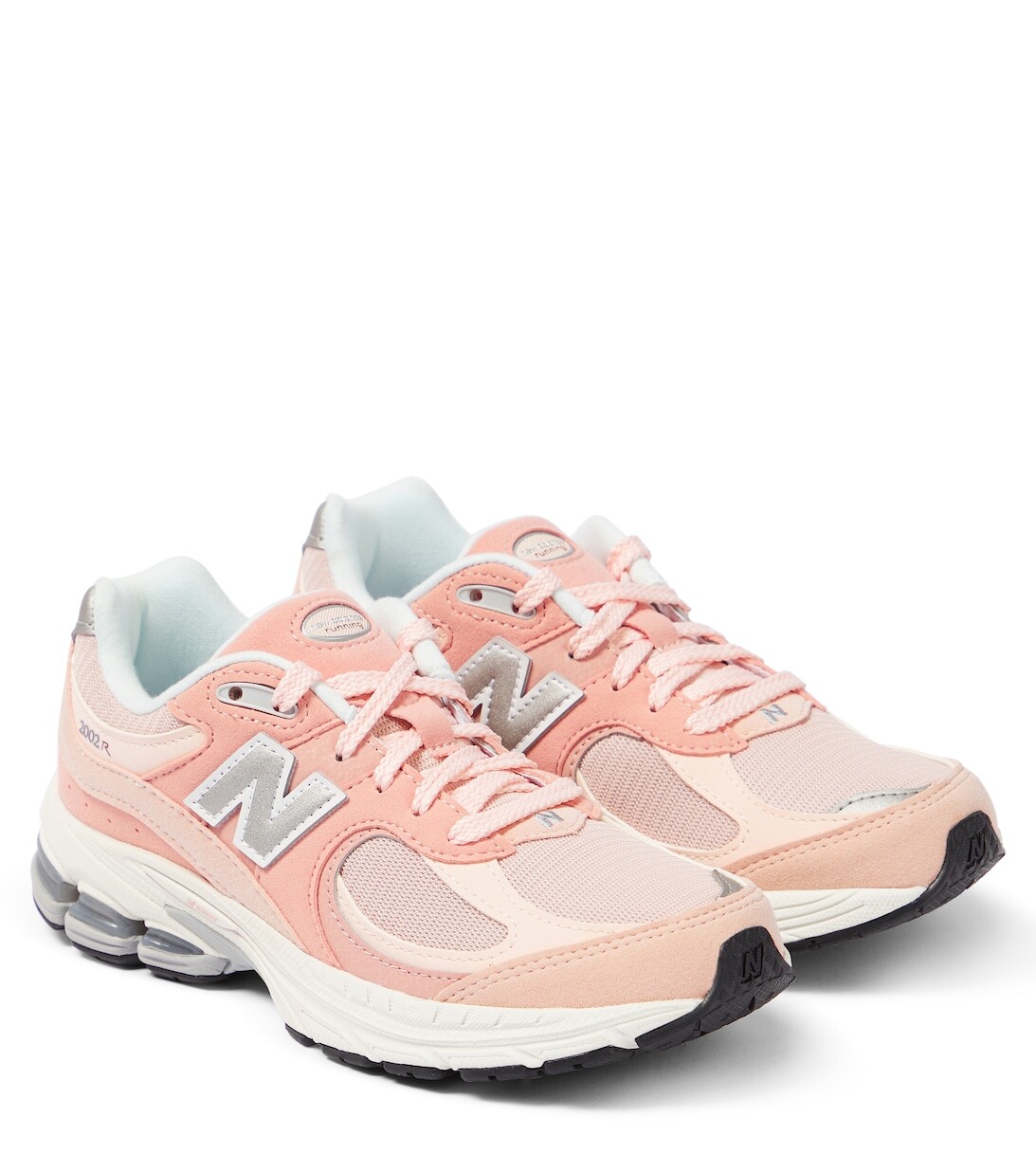

Замшевые кроссовки 2002-го года New Balance, розовый