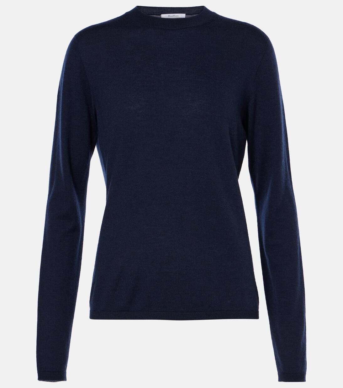 

Кашемировый свитер Afelio Max Mara, цвет blu marino