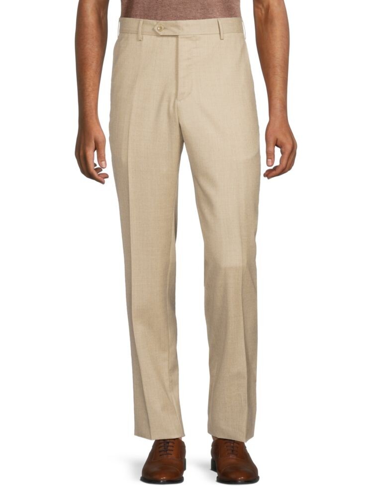 

Брюки Parker из натуральной шерсти Zanella, цвет Light Khaki