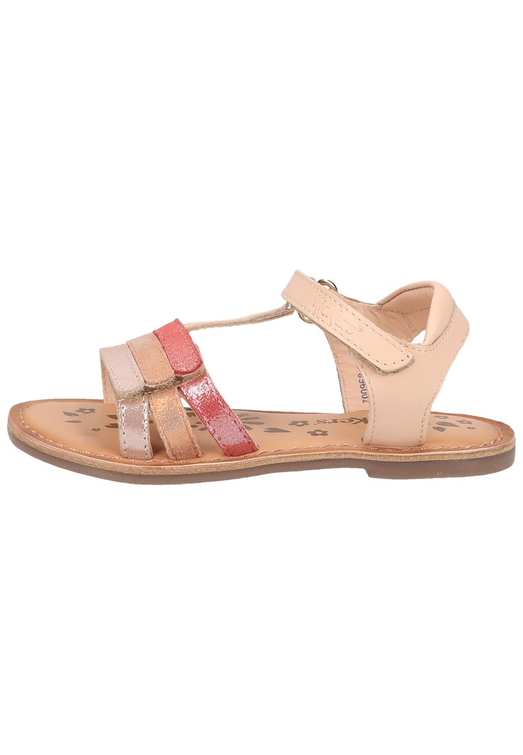 

Сандалии Kickers, розово-корайный металлизированный цвет